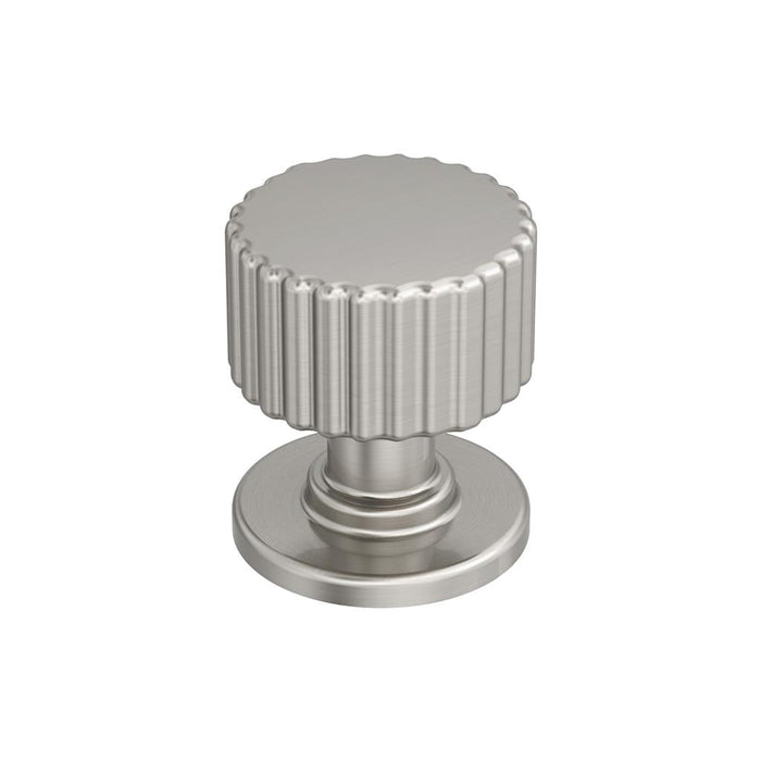 Amerock BP37652G10 Ballard 1-1/8 inch (29mm) Diameter Satin Nickel Cabinet Knob