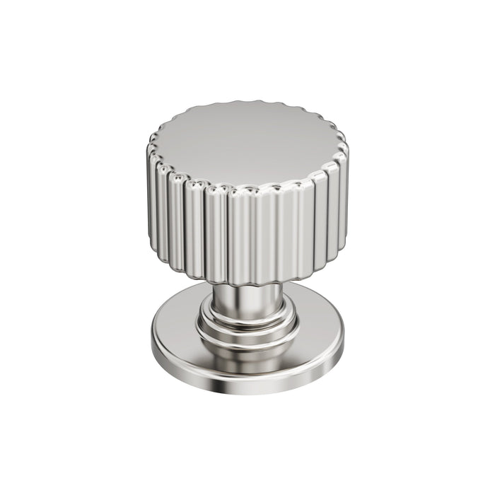 Amerock BP37652PN Ballard 1-1/8 inch (29mm) Diameter Polished Nickel Cabinet Knob