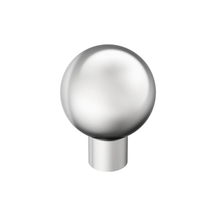 Amerock BP3766026 Coble 1-1/8 inch (29mm) Diameter Polished Chrome Cabinet Knob