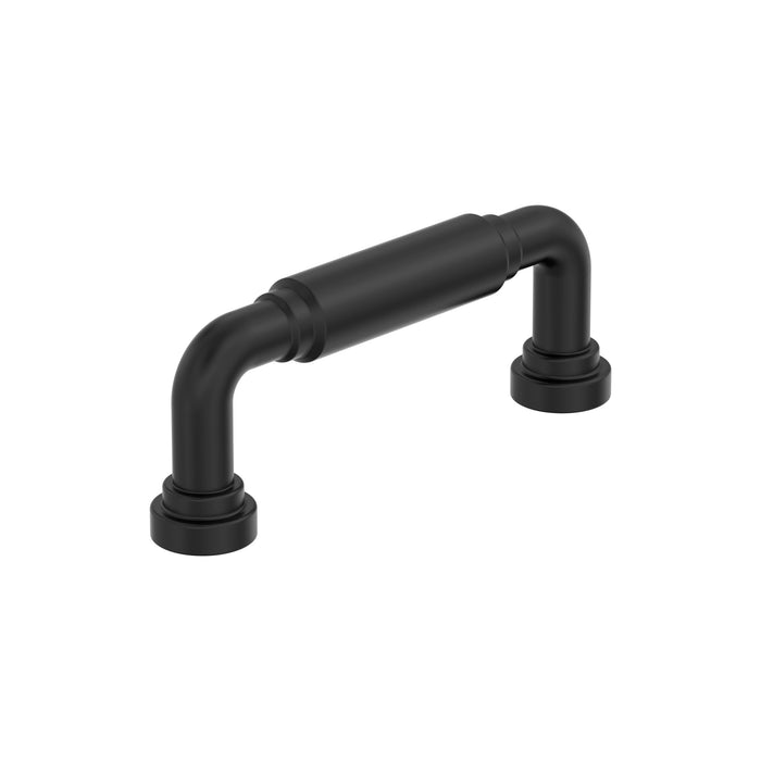 Amerock BP37661MB Coble 3 inch (76mm) Center-to-Center Matte Black Cabinet Pull
