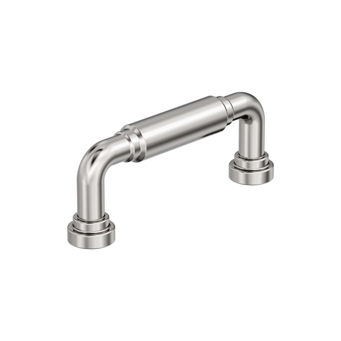 Amerock BP37661PN Coble 3 inch (76mm) Center-to-Center Polished Nickel Cabinet Pull
