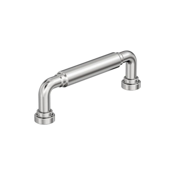 Amerock BP3766226 Coble 3-3/4 inch (96mm) Center-to-Center Polished Chrome Cabinet Pull