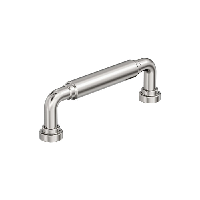 Amerock BP37662PN Coble 3-3/4 inch (96mm) Center-to-Center Polished Nickel Cabinet Pull