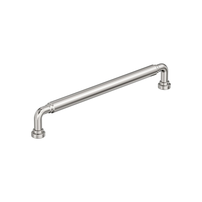 Amerock BP37666PN Coble 8-13/16 inch (224mm) Center-to-Center Polished Nickel Cabinet Pull