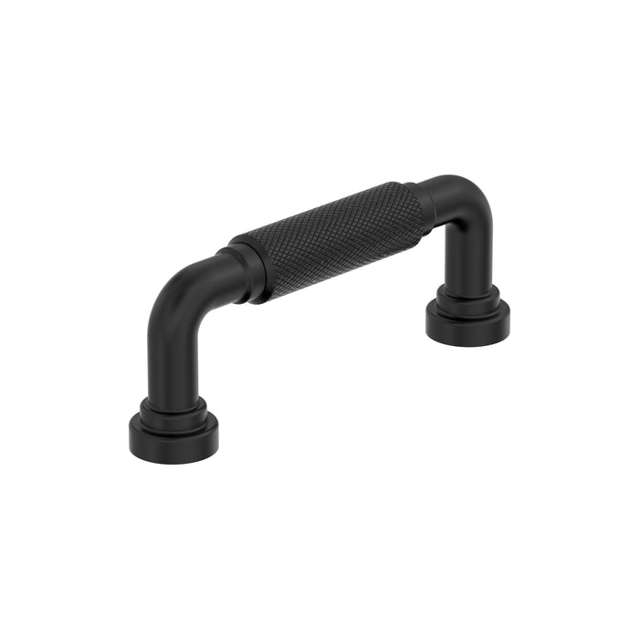 Amerock BP37681MB Collet 3 inch (76mm) Center-to-Center Matte Black Cabinet Pull