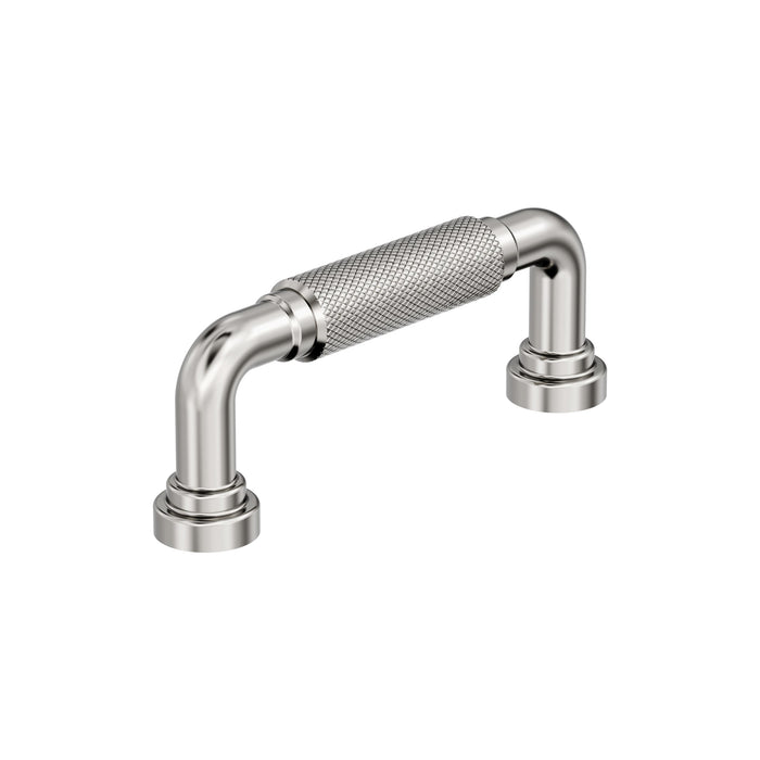 Amerock BP37681PN Collet 3 inch (76mm) Center-to-Center Polished Nickel Cabinet Pull