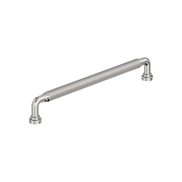 Amerock BP37686PN Collet 8-13/16 inch (224mm) Center-to-Center Polished Nickel Cabinet Pull