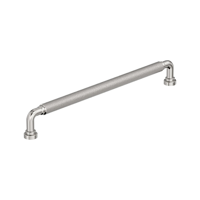 Amerock BP37687PN Collet 10-1/16 inch (256mm) Center-to-Center Polished Nickel Cabinet Pull