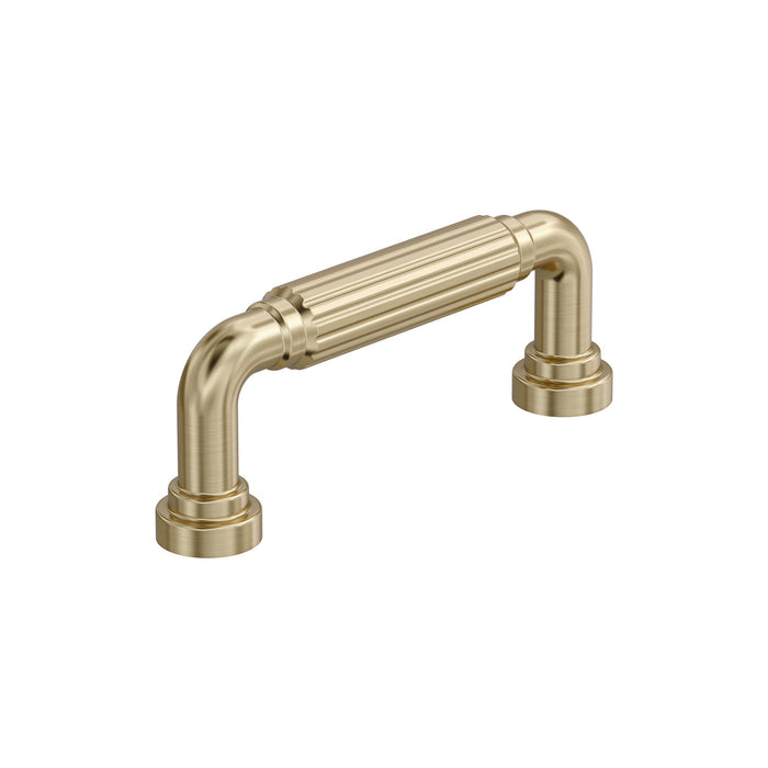 Amerock BP37701BBZ Cowrie 3 inch (76mm) Center-to-Center Golden Champagne Cabinet Pull