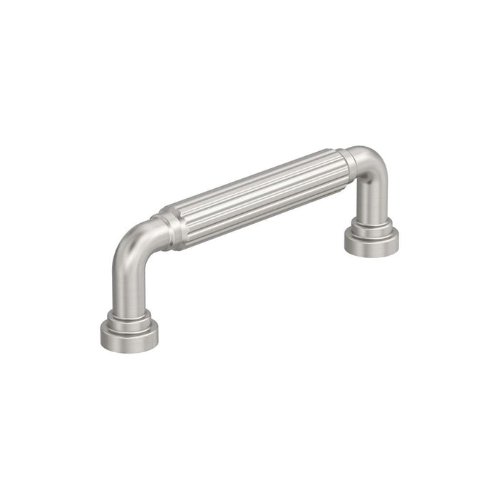 Amerock BP37702G10 Cowrie 3-3/4 inch (96mm) Center-to-Center Satin Nickel Cabinet Pull