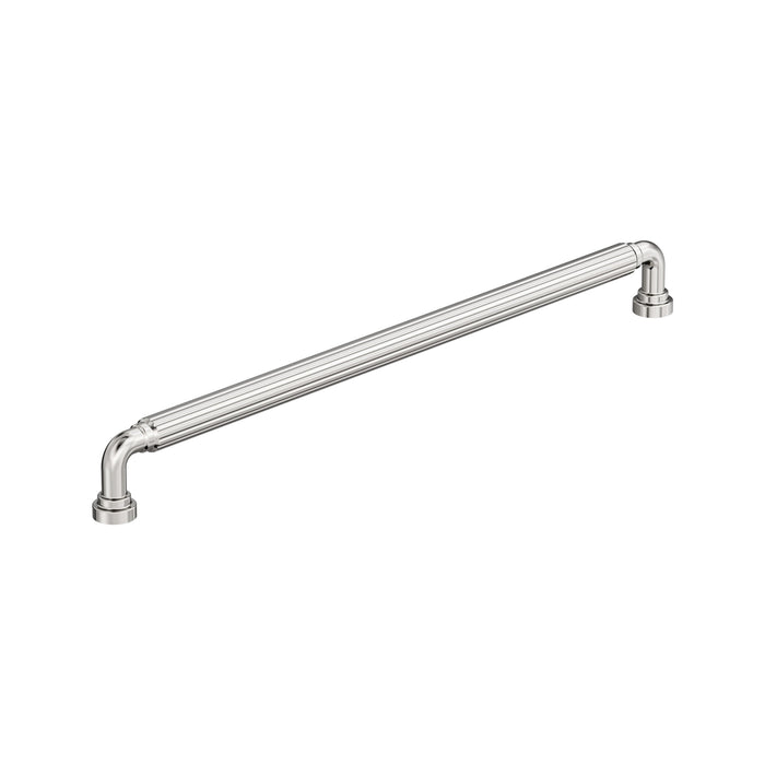 Amerock BP37710PN Cowrie 18 inch (457mm) Center-to-Center Polished Nickel Appliance Pull