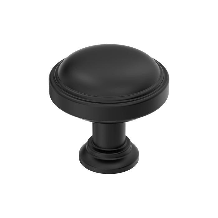 Amerock BP37720MB Enlivity 1-1/4 inch (32mm) Diameter Matte Black Cabinet Knob