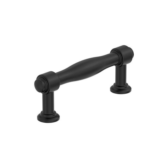 Amerock BP37721MB Enlivity 3 inch (76mm) Center-to-Center Matte Black Cabinet Pull