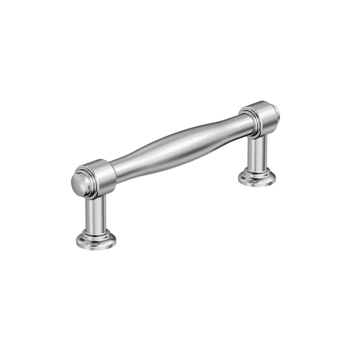 Amerock BP3772226 Enlivity 3-3/4 inch (96mm) Center-to-Center Polished Chrome Cabinet Pull