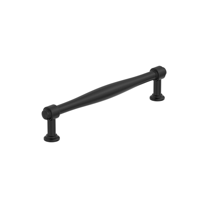 Amerock BP37724MB Enlivity 6-5/16 inch (160mm) Center-to-Center Matte Black Cabinet Pull