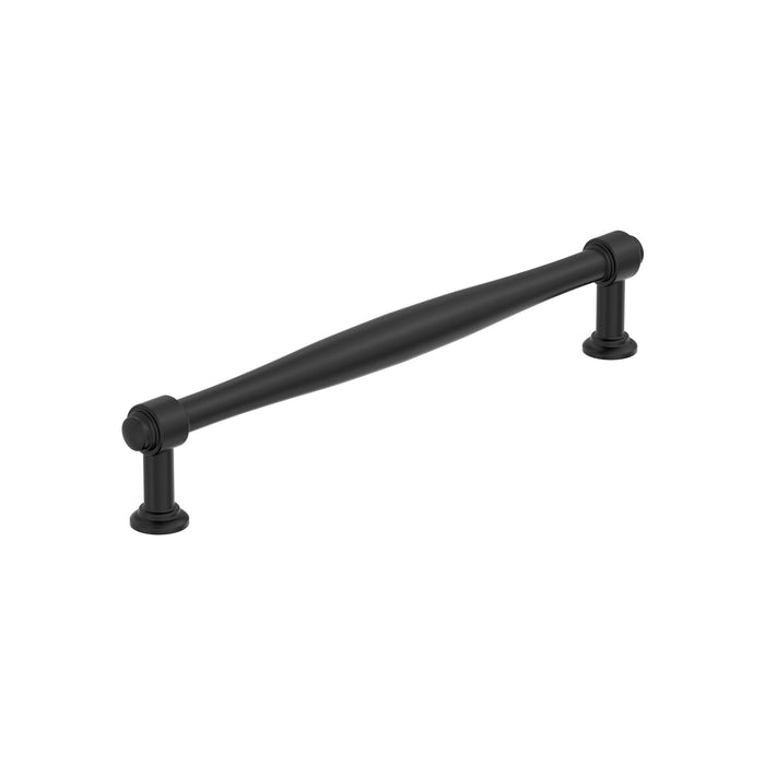 Amerock BP37725MB Enlivity 7-9/16 inch (192mm) Center-to-Center Matte Black Cabinet Pull