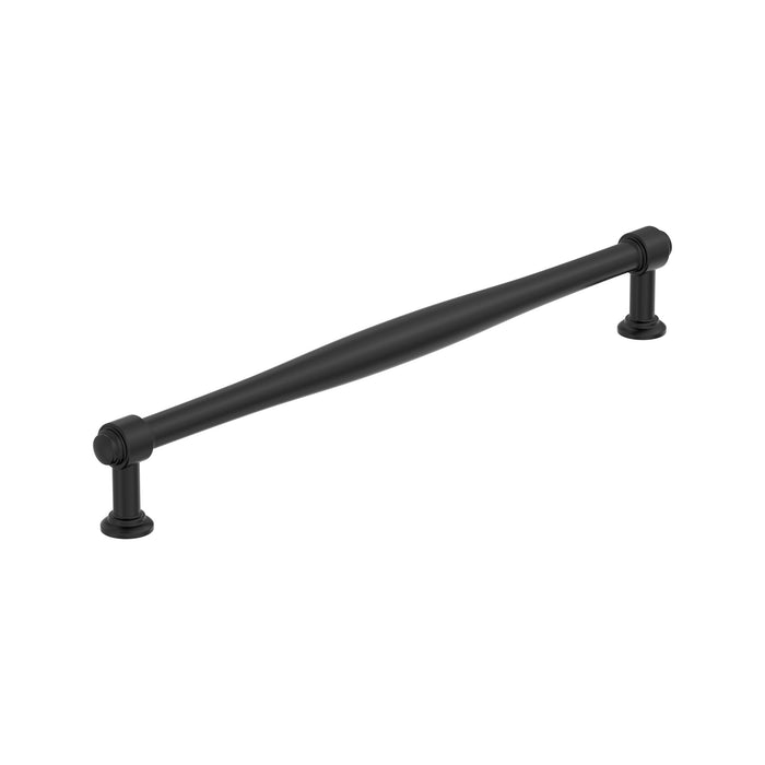 Amerock BP37727MB Enlivity 10-1/16 inch (256mm) Center-to-Center Matte Black Cabinet Pull