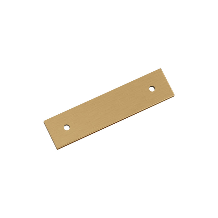 Amerock BP37761CZ Ladera 3 inch (76mm) Center-to-Center Rectangle Champagne Bronze Cabinet Pull Backplate