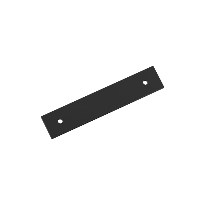 Amerock BP37762MB Ladera 3-3/4 inch (96mm) Center-to-Center Rectangle Matte Black Cabinet Pull Backplate