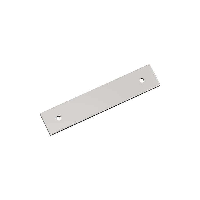 Amerock BP37762PN Ladera 3-3/4 inch (96mm) Center-to-Center Rectangle Polished Nickel Cabinet Pull Backplate