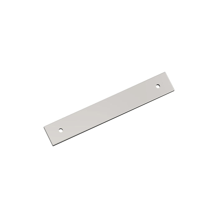 Amerock BP37763PN Ladera 5-1/16 inch (128mm) Center-to-Center Rectangle Polished Nickel Cabinet Pull Backplate