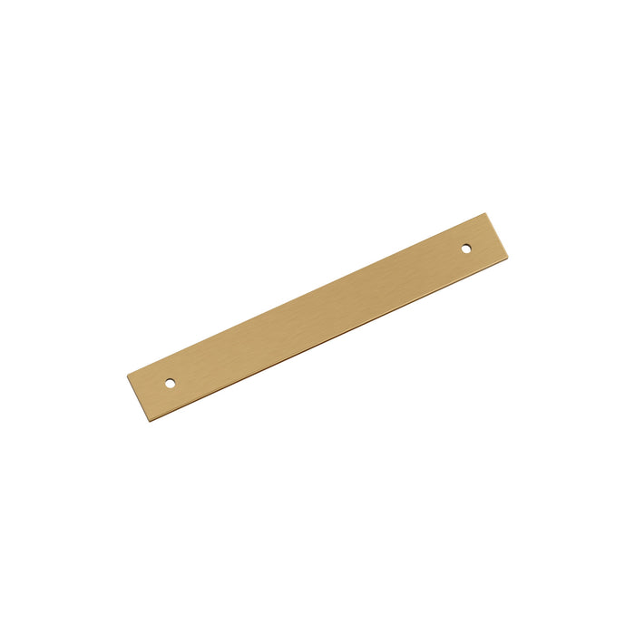 Amerock BP37764CZ Ladera 6-5/16 inch (160mm) Center-to-Center Rectangle Champagne Bronze Cabinet Pull Backplate