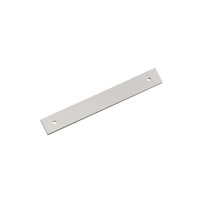 Amerock BP37764PN Ladera 6-5/16 inch (160mm) Center-to-Center Rectangle Polished Nickel Cabinet Pull Backplate