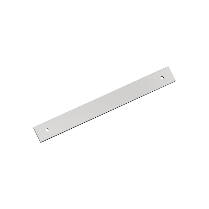 Amerock BP3776526 Ladera 7-9/16 inch (192mm) Center-to-Center Rectangle Polished Chrome Cabinet Pull Backplate