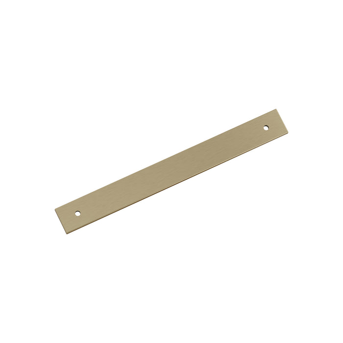 Amerock BP37765BBZ Ladera 7-9/16 inch (192mm) Center-to-Center Rectangle Golden Champagne Cabinet Pull Backplate