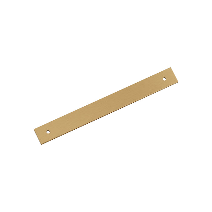 Amerock BP37765CZ Ladera 7-9/16 inch (192mm) Center-to-Center Rectangle Champagne Bronze Cabinet Pull Backplate