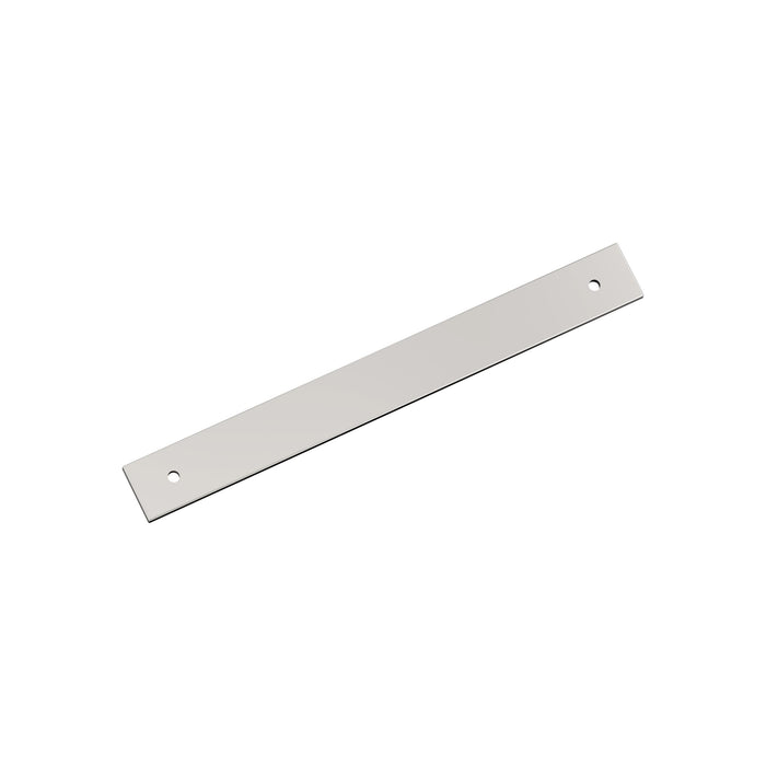 Amerock BP37765PN Ladera 7-9/16 inch (192mm) Center-to-Center Rectangle Polished Nickel Cabinet Pull Backplate
