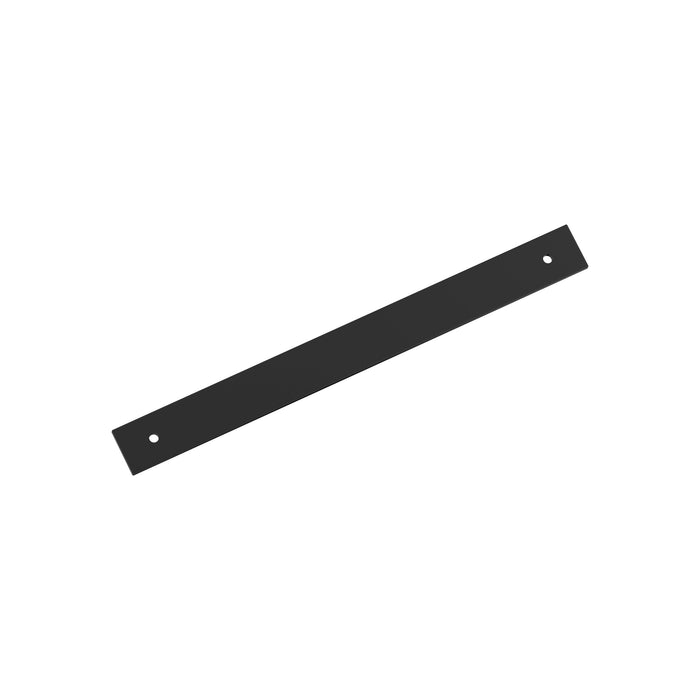 Amerock BP37766MB Ladera 8-13/16 inch (224mm) Center-to-Center Rectangle Matte Black Cabinet Pull Backplate