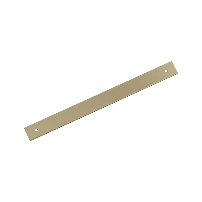 Amerock BP37767BBZ Ladera 10-1/16 inch (256mm) Center-to-Center Rectangle Golden Champagne Cabinet Pull Backplate