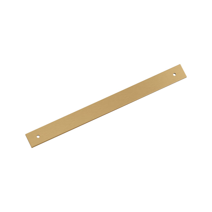 Amerock BP37767CZ Ladera 10-1/16 inch (256mm) Center-to-Center Rectangle Champagne Bronze Cabinet Pull Backplate