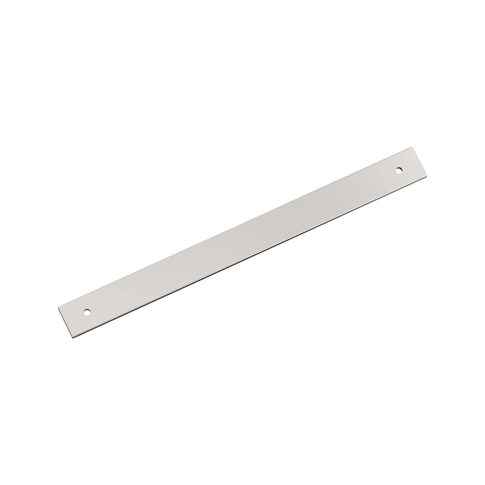 Amerock BP37767PN Ladera 10-1/16 inch (256mm) Center-to-Center Rectangle Polished Nickel Cabinet Pull Backplate