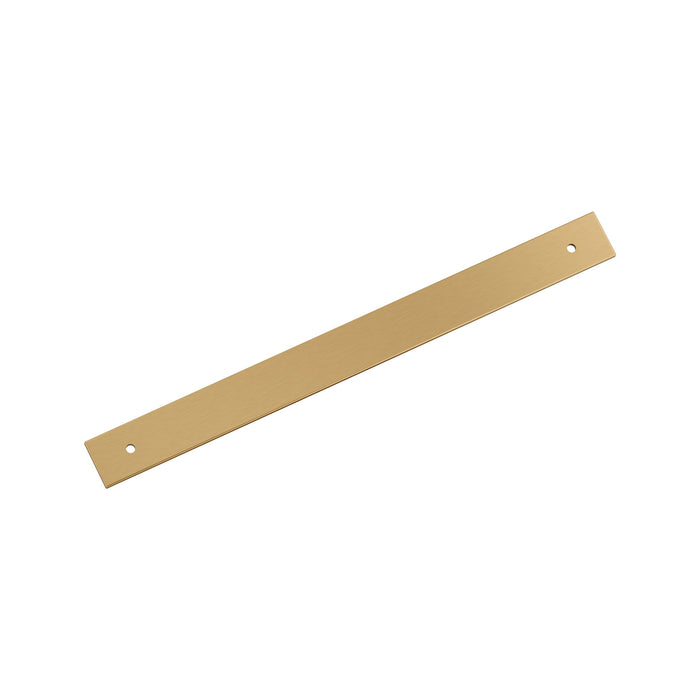 Amerock BP37769CZ Ladera 12 inch (305mm) Center-to-Center Rectangle Champagne Bronze Cabinet Pull Backplate