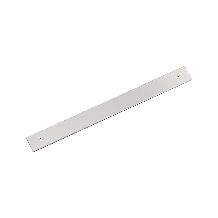 Amerock BP37769PN Ladera 12 inch (305mm) Center-to-Center Rectangle Polished Nickel Cabinet Pull Backplate