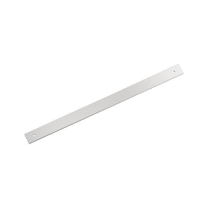 Amerock BP3777026 Ladera 18 inch (457mm) Center-to-Center Rectangle Polished Chrome Cabinet Pull Backplate
