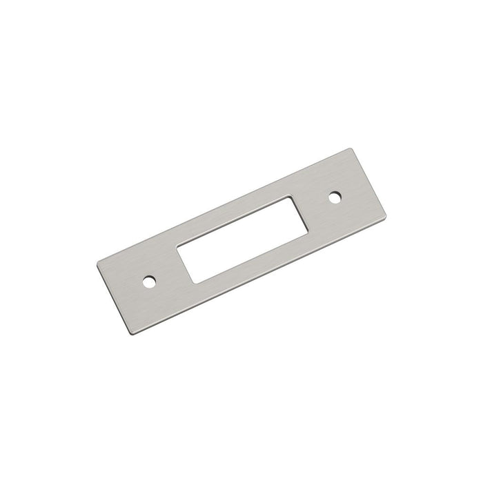 Amerock BP37781G10 Medora 3 inch (76mm) Center-to-Center Rectangle Satin Nickel Cabinet Pull Backplate