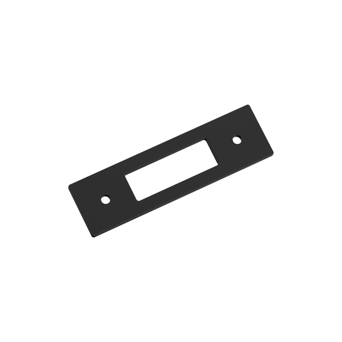 Amerock BP37781MB Medora 3 inch (76mm) Center-to-Center Rectangle Matte Black Cabinet Pull Backplate