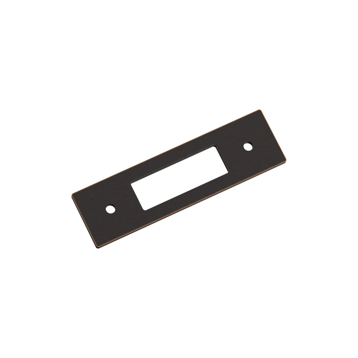 Amerock BP37781ORB Medora 3 inch (76mm) Center-to-Center Rectangle Oil-Rubbed Bronze Cabinet Pull Backplate