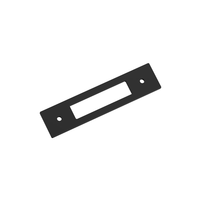 Amerock BP37782MB Medora 3-3/4 inch (96mm) Center-to-Center Rectangle Matte Black Cabinet Pull Backplate