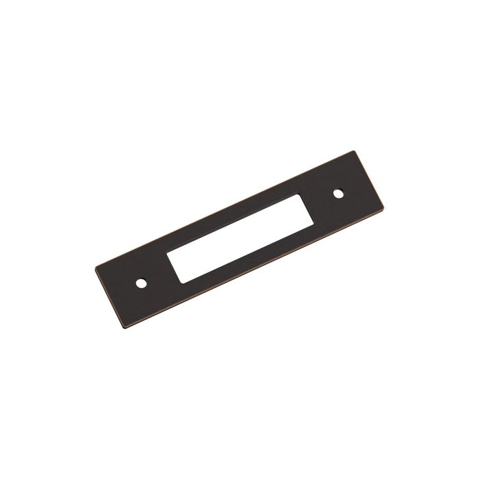 Amerock BP37782ORB Medora 3-3/4 inch (96mm) Center-to-Center Rectangle Oil-Rubbed Bronze Cabinet Pull Backplate