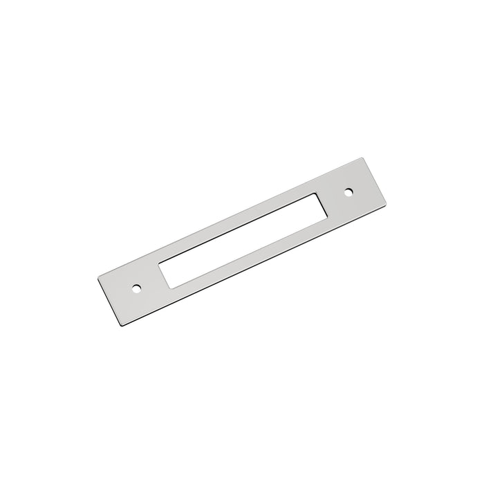Amerock BP3778326 Medora 5-1/16 inch (128mm) Center-to-Center Rectangle Polished Chrome Cabinet Pull Backplate