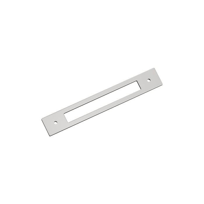 Amerock BP3778426 Medora 6-5/16 inch (160mm) Center-to-Center Rectangle Polished Chrome Cabinet Pull Backplate