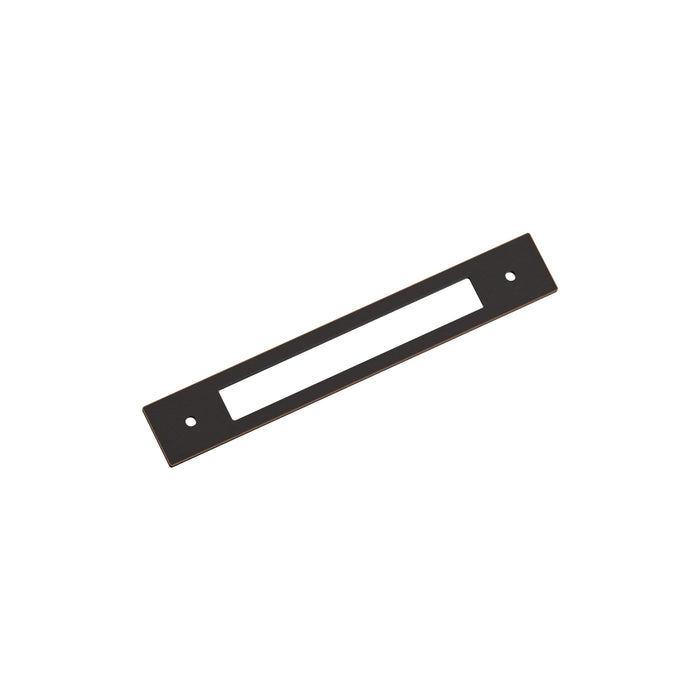 Amerock BP37784ORB Medora 6-5/16 inch (160mm) Center-to-Center Rectangle Oil-Rubbed Bronze Cabinet Pull Backplate