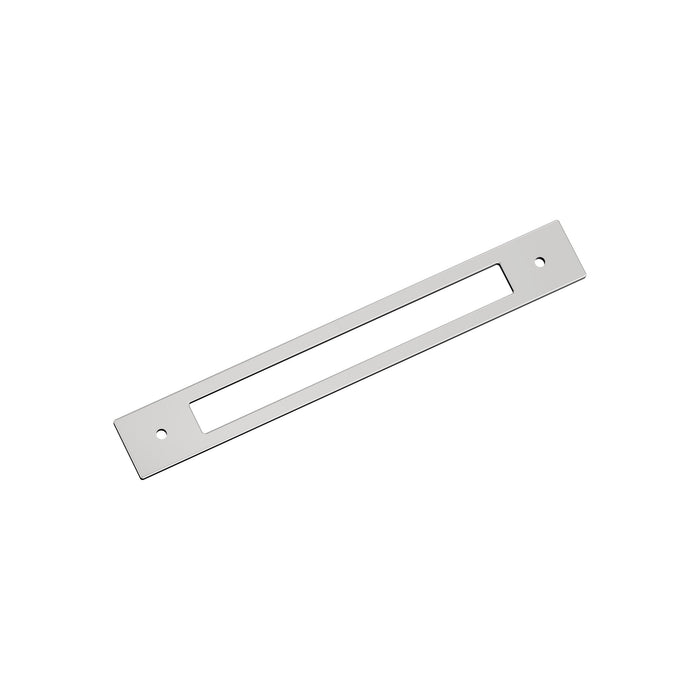 Amerock BP3778526 Medora 7-9/16 inch (192mm) Center-to-Center Rectangle Polished Chrome Cabinet Pull Backplate