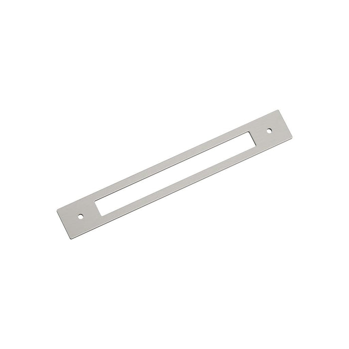Amerock BP37785G10 Medora 7-9/16 inch (192mm) Center-to-Center Rectangle Satin Nickel Cabinet Pull Backplate