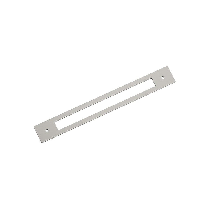 Amerock BP37786G10 Medora 8-13/16 inch (224mm) Center-to-Center Rectangle Satin Nickel Cabinet Pull Backplate
