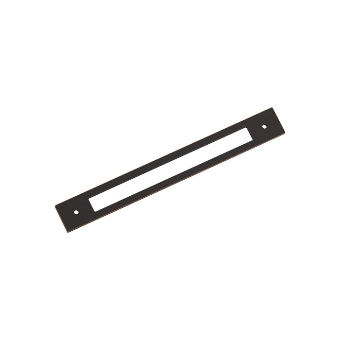 Amerock BP37786ORB Medora 8-13/16 inch (224mm) Center-to-Center Rectangle Oil-Rubbed Bronze Cabinet Pull Backplate